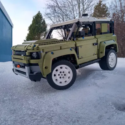 Bánh xe thép cho Xe Land Rover Lego