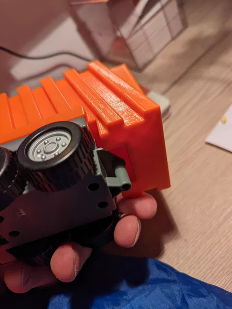 Xe tải rác Đức - Müllauto (Có lỗ nhét đồ) - Image 9