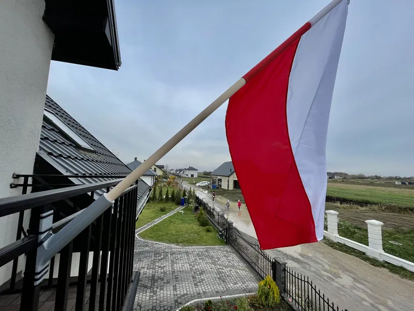 Giá đỡ cờ (phiên bản vít và dây rút) - Image 1