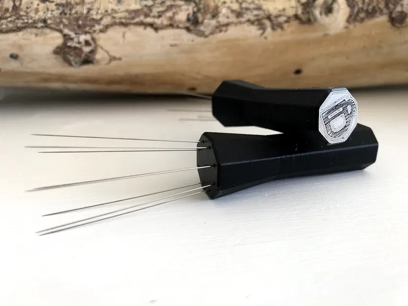 Dụng cụ phân phối Espresso 9 chấu WDT - Image 1