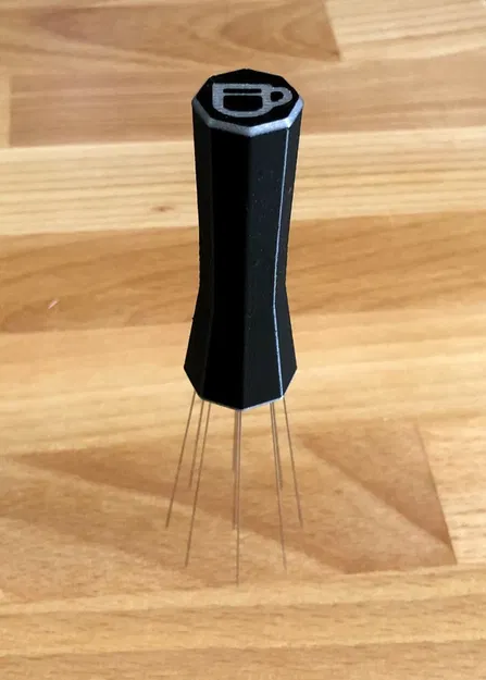 Dụng cụ phân phối Espresso 9 chấu WDT - Image 5