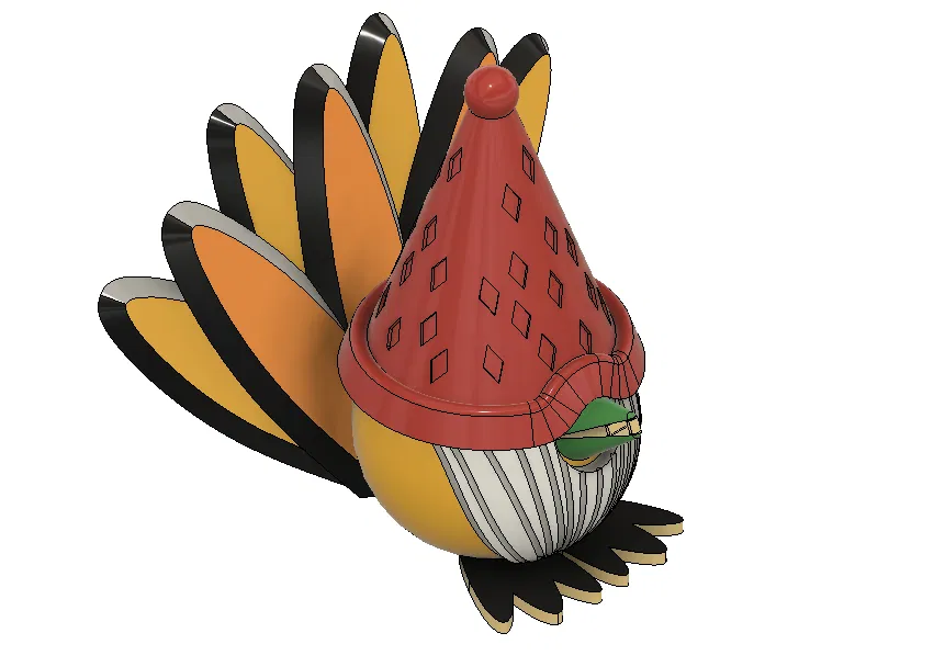 Gà Tây Cải Trang Thành Lùn - Image 5