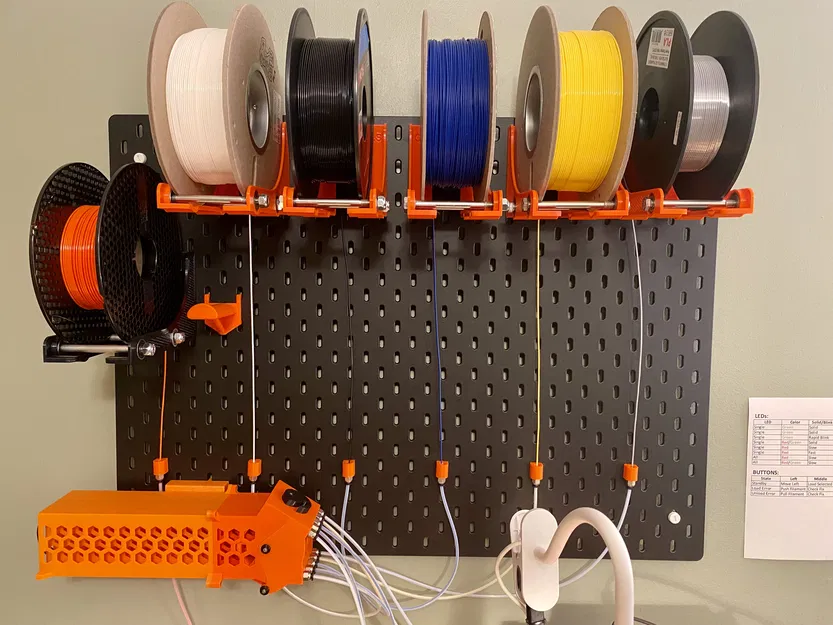 Giá Đỡ PTFE IKEA SKÅDIS Tái Thiết Kế Khóa Xoay - Image 4