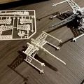 Mô hình X-Wing Snowflake Kit Card Trang trí Giáng sinh - Thumbnail 1