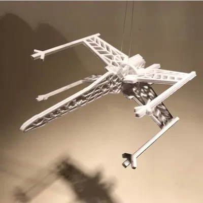 Mô hình X-Wing Snowflake Kit Card Trang trí Giáng sinh