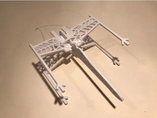 Mô hình X-Wing Snowflake Kit Card Trang trí Giáng sinh - Image 3