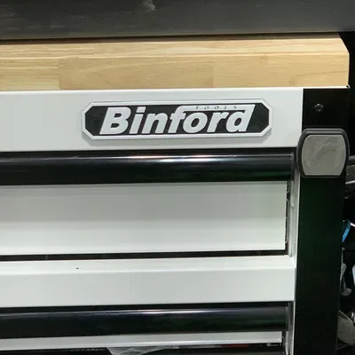 Biển hiệu hộp dụng cụ Binford