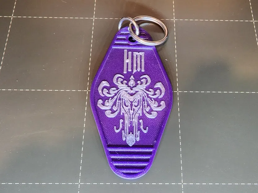 Móc khóa Khách sạn Biệt thự Ma ám - Image 1