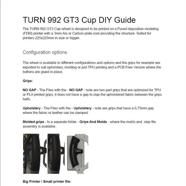 Turn 992 Cup DIY Sim Racing Wheel - Vô lăng Tự làm Đua xe Mô phỏng - Image 6