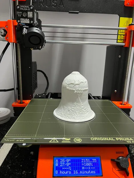 Chuông Litophane Giáng Sinh 2023 / Không Năm - Tiếng Anh & Séc - Image 10