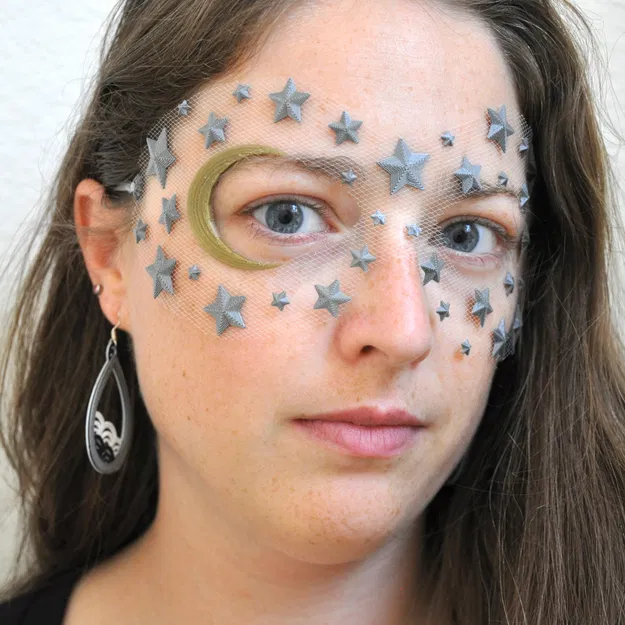 Mặt nạ Hóa trang Mặt trăng và Sao Lơ lửng - Image 3