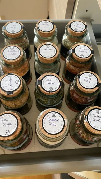 Bộ sắp xếp gia vị cho lọ Ankerkraut / Spice spacer for Ankerkraut jars - Image 3