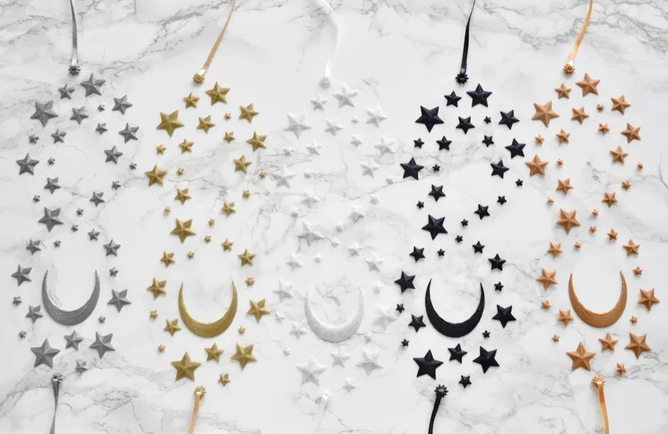 Mặt nạ Hóa trang Mặt trăng và Sao Lơ lửng - Image 5