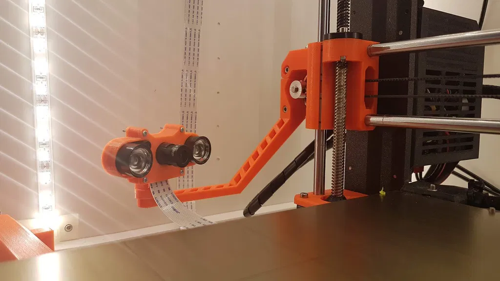 IR-Pi Cam Prusa i3 MK3/MK3s Giá đỡ Camera Xoay Gói - Image 3