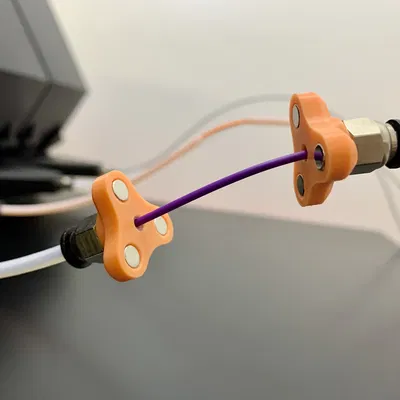 Nối ống PTFE lại với nhau bằng nam châm!