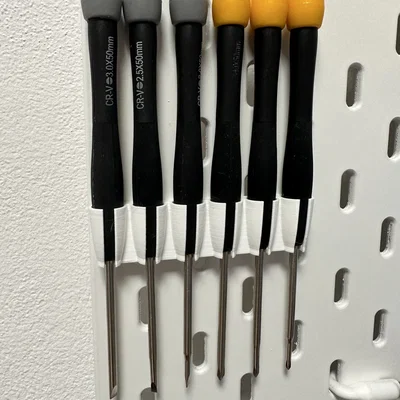 Giá đỡ tua vít cho bảng IKEA Skadis