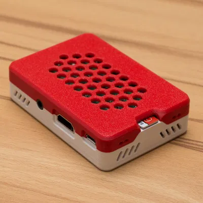 Vỏ case Raspberry Pi 3 Model B+ không vít / khớp nối snap-fit của Malolo & Giá đỡ