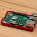 Vỏ case Raspberry Pi 3 Model B+ không vít / khớp nối snap-fit của Malolo & Giá đỡ - Thumbnail 3