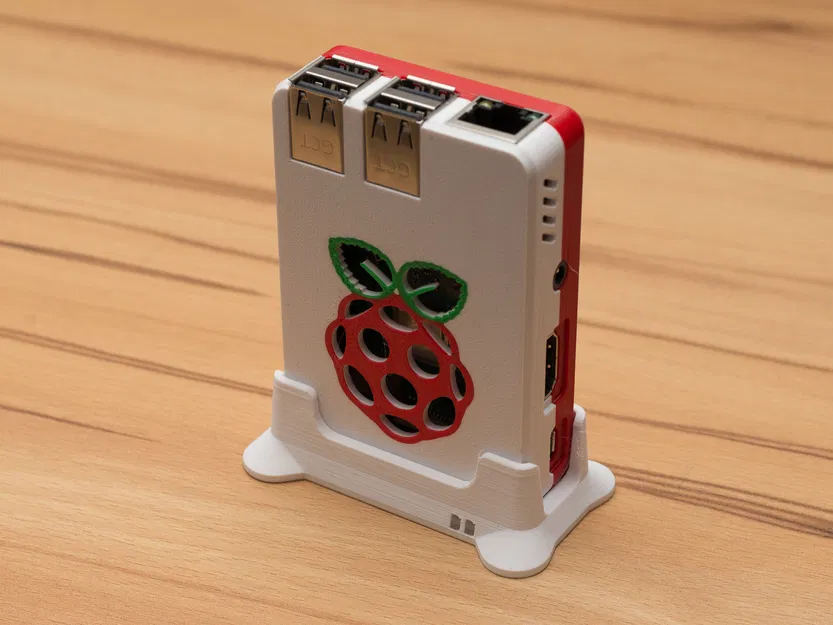 Vỏ case Raspberry Pi 3 Model B+ không vít / khớp nối snap-fit của Malolo & Giá đỡ - Image 6