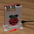 Vỏ case Raspberry Pi 3 Model B+ không vít / khớp nối snap-fit của Malolo & Giá đỡ - Thumbnail 8