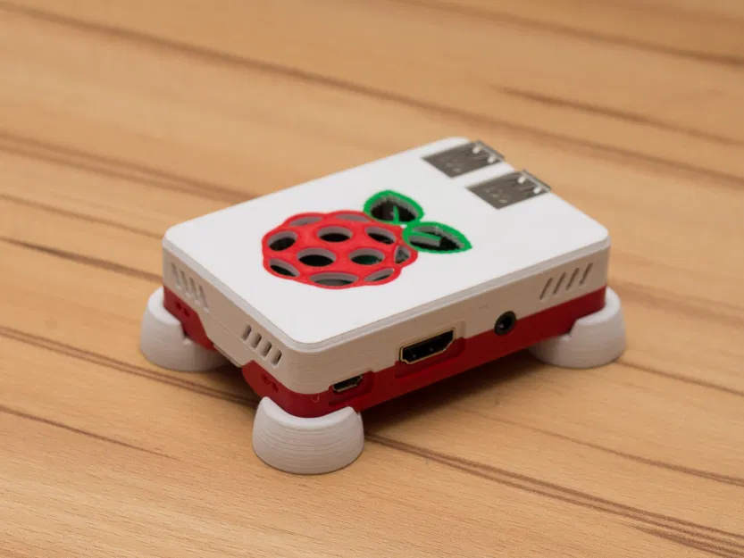 Vỏ case Raspberry Pi 3 Model B+ không vít / khớp nối snap-fit của Malolo & Giá đỡ - Image 10