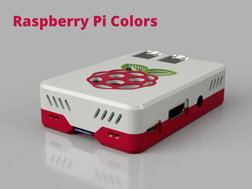 Vỏ case Raspberry Pi 3 Model B+ không vít / khớp nối snap-fit của Malolo & Giá đỡ - Image 14