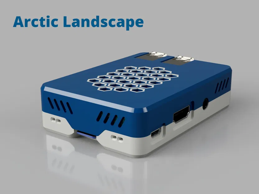 Vỏ case Raspberry Pi 3 Model B+ không vít / khớp nối snap-fit của Malolo & Giá đỡ - Image 15