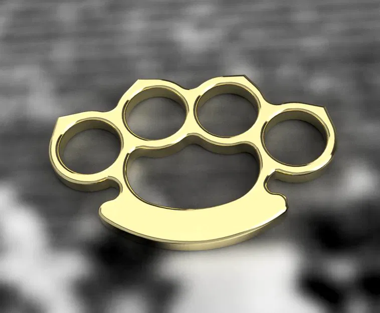 Brass knuckles - Răn Chó Bằng Đồng - Image 1