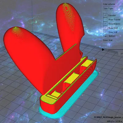 Bộ giữ Joy-con Nintendo Switch đã chỉnh sửa (phối lại)