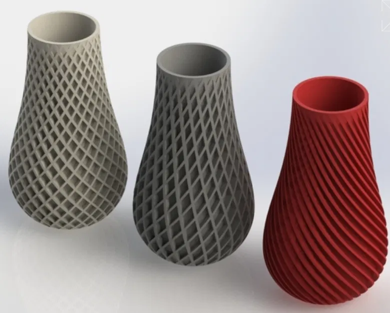 Bình hoa xoắn ốc - Image 1