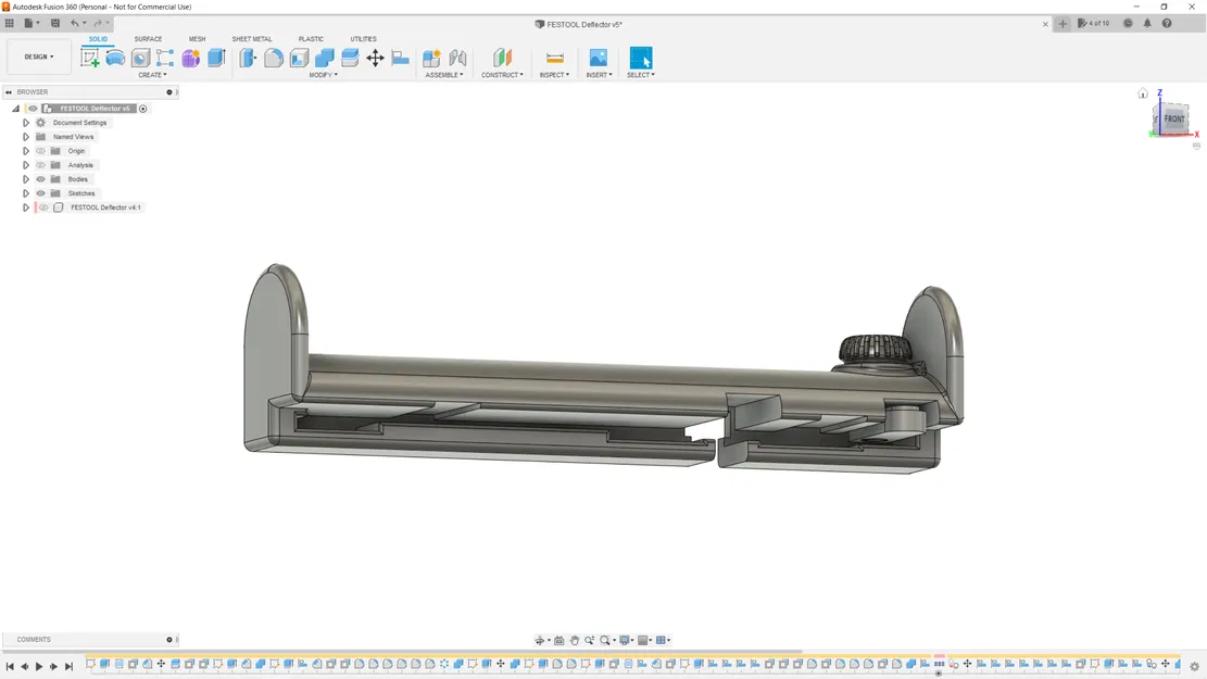 Tấm chắn ray FESTOOL (phiên bản cứng FS-AW có khe cắm kẹp) - Image 13