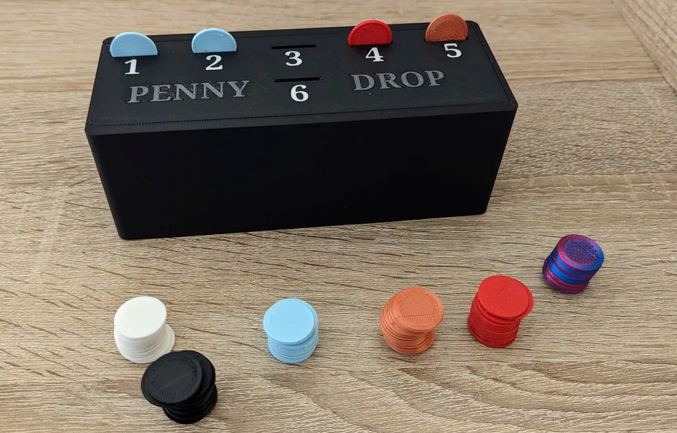 Trò chơi Penny Drop cho Đa sắc và Thêm Đồng xu - Image 1