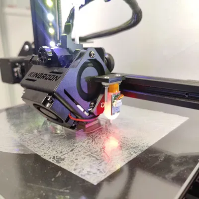 Ngàm gắn BL-touch vào Bộ đùn trực tiếp Kingroon E3DY