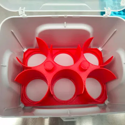 Giá đỡ/Khay lót hộp petri/Ibidi 35mm