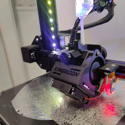 Ngàm gắn BL-touch vào Bộ đùn trực tiếp Kingroon E3DY