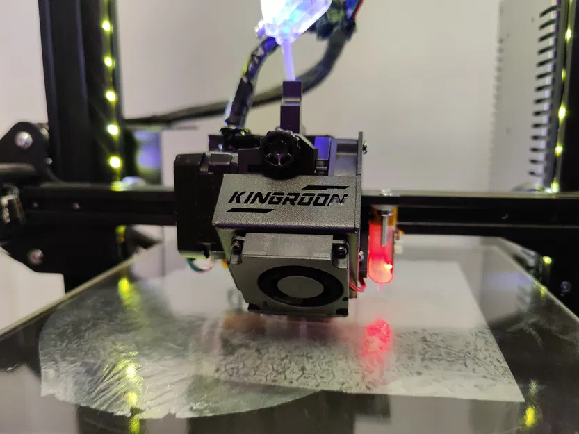 Ngàm gắn BL-touch vào Bộ đùn trực tiếp Kingroon E3DY - Image 3