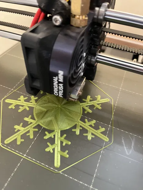 Trang Trí Giáng Sinh Hình Bông Tuyết - Image 2