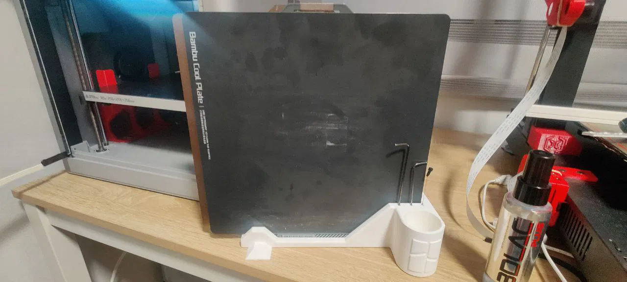 Giá đỡ Tấm in x3 + Keo x3 + Công cụ Cơ bản cho Bambu X1 - Image 4