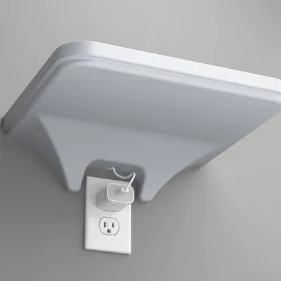 Kệ Đựng Đồ Đa Năng/Sạc Không Dây (Dành cho iPhone Max/Plus)