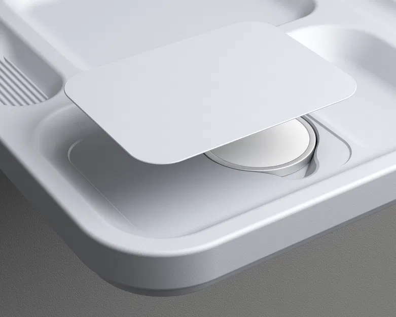 Kệ Đựng Đồ Đa Năng/Sạc Không Dây (Dành cho iPhone Max/Plus) - Image 4