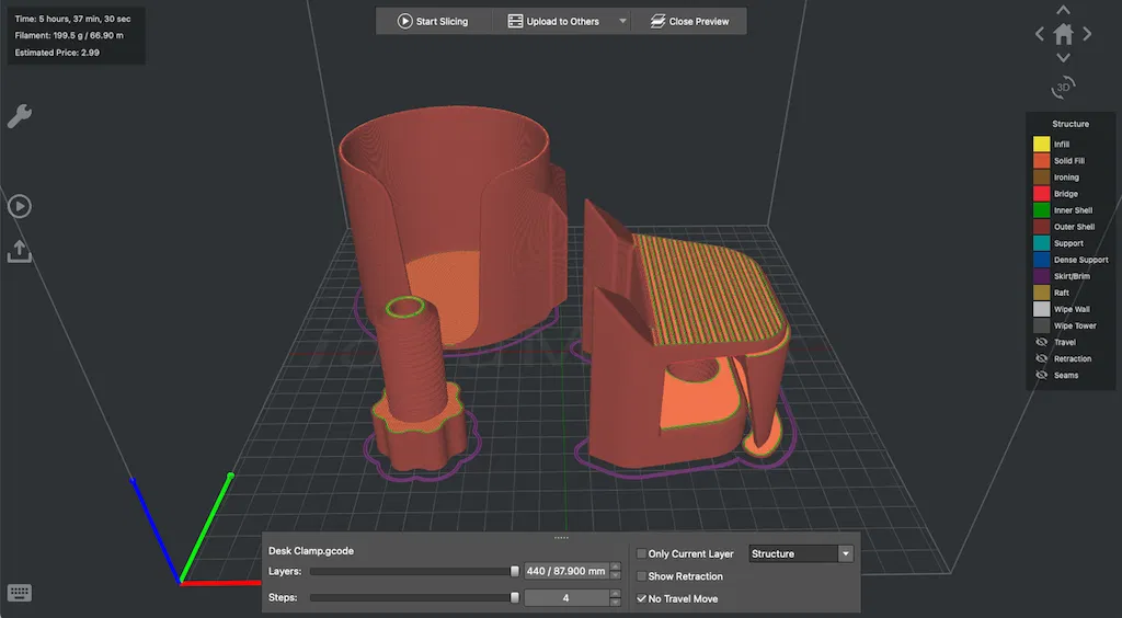 Giá Đỡ Cốc Kẹp Bàn Thiết Kế Mô-đun - Image 6