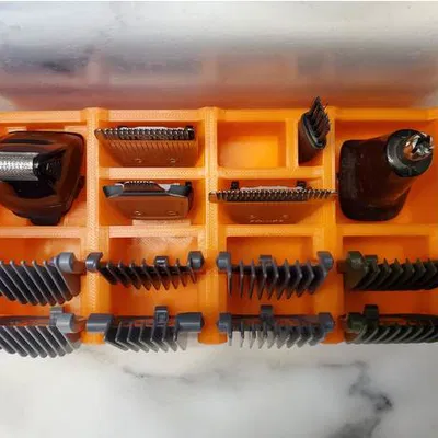 Khay Phụ Kiện Philips Multigroom Với Các Bộ Phận Mô-đun