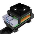 Giá đỡ Din Rail cho Raspberry Pi 3/4 - Thumbnail 1