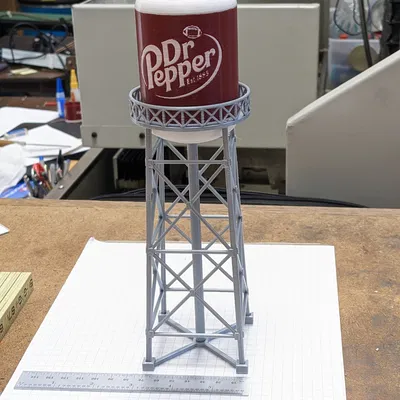 Tháp Nước HO Scale Dr Pepper