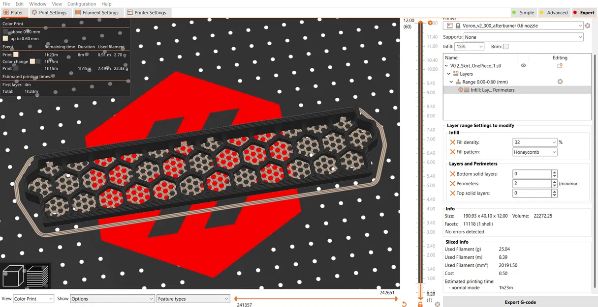Voron 0.2 V0.2 Váy Bên Sườn Một Mảnh - Image 2