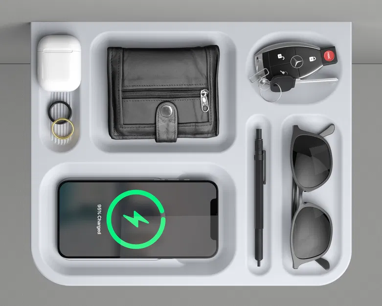 Kệ Đựng Đồ Đa Năng/Sạc Không Dây (Dành cho iPhone Max/Plus) - Image 8