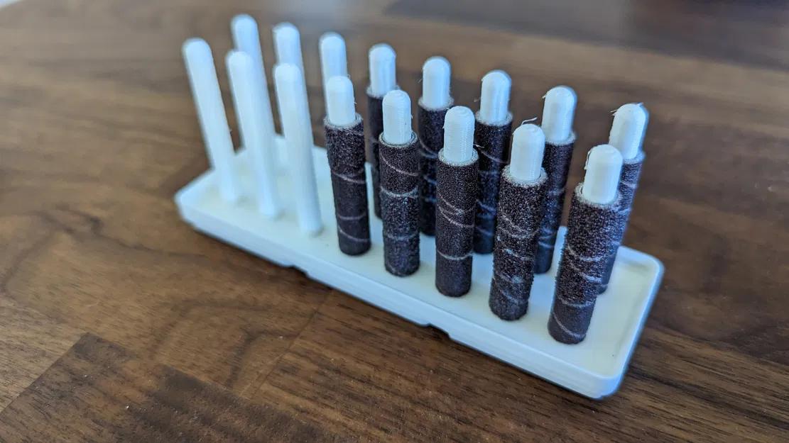 Giá Đỡ Dải Chà Nhám Dremel Gridfinity - Image 2