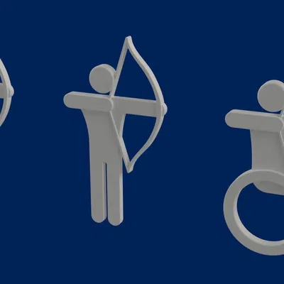 Biểu Tượng Nhà Vệ Sinh Bắn Cung