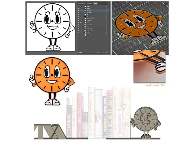 Giá Đỡ Sách Miss Minutes và Logo TVA - Image 6