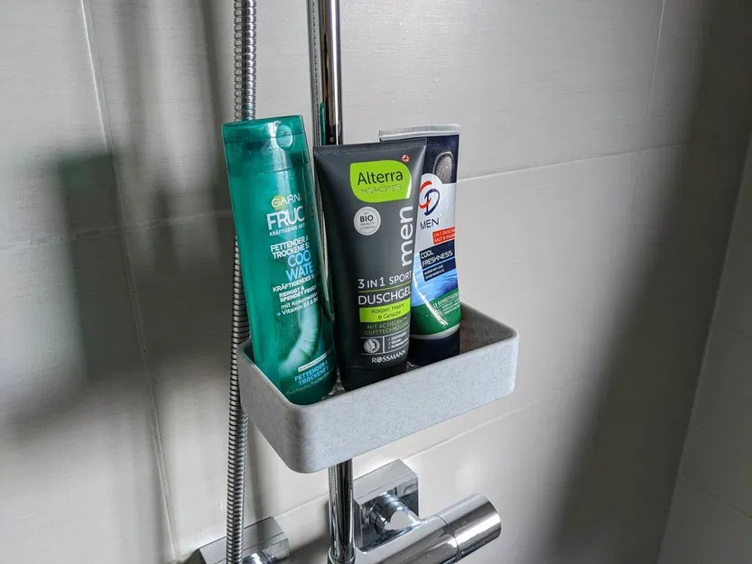 Kệ phòng tắm dạng tổ ong (Gắn cột phòng tắm) - Image 2